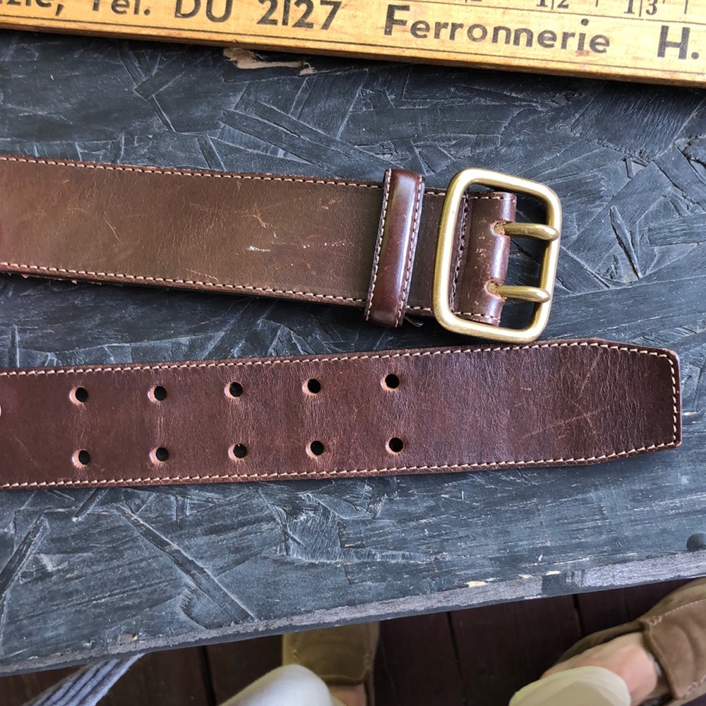 LEATHER BELT - Barneys New York